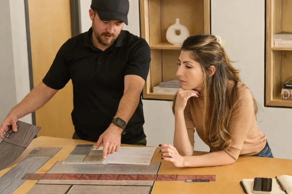 Contractors at Forma