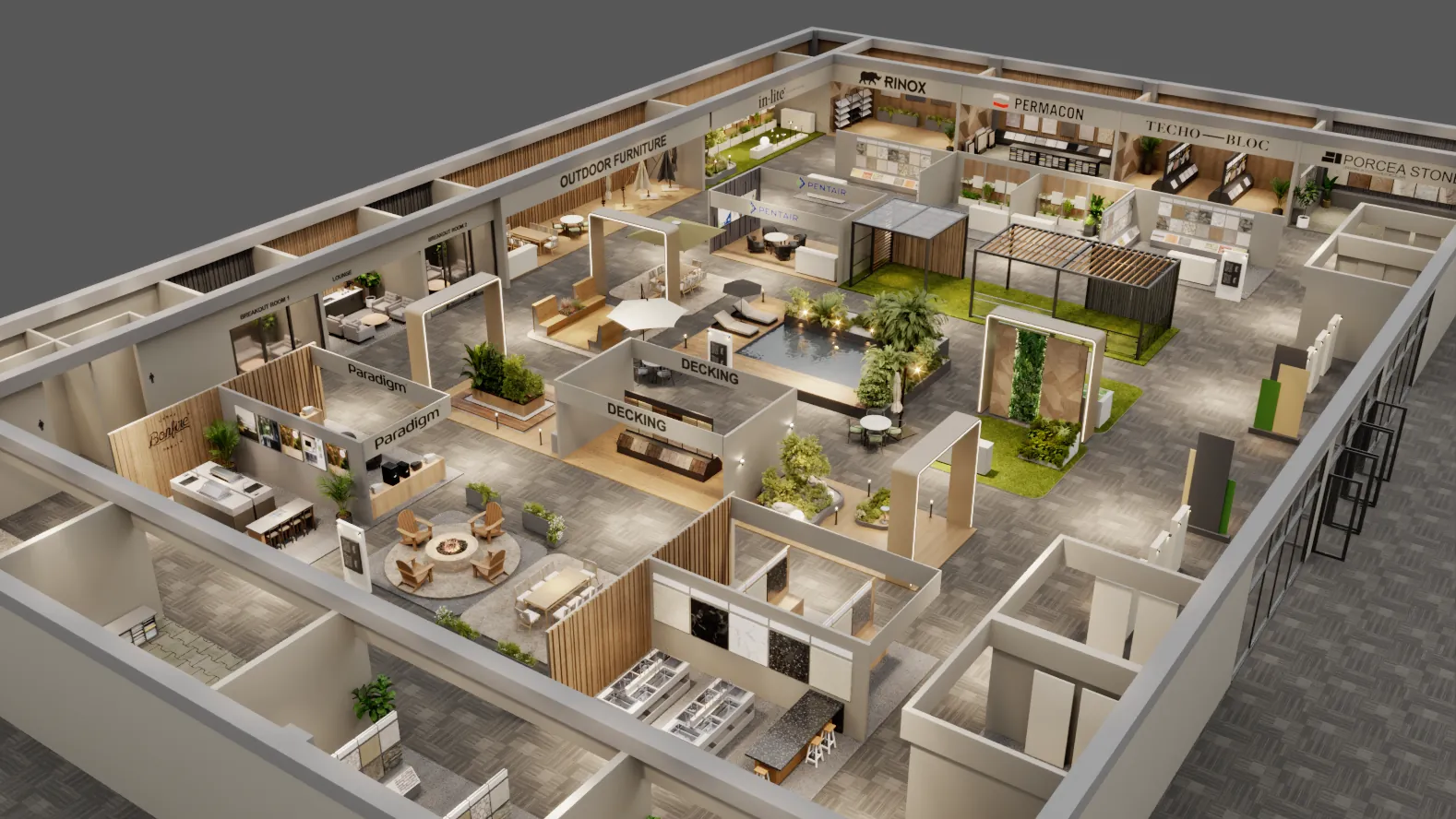 Forma Experience Centre — architectural render